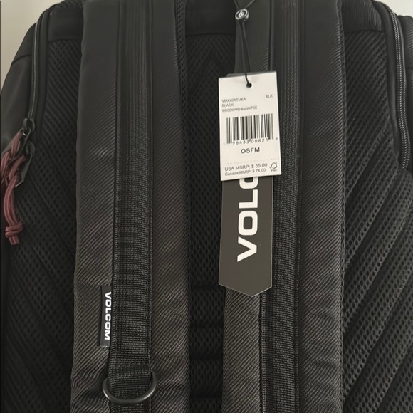 Volcom Black Backpack - Picture 2 of 3